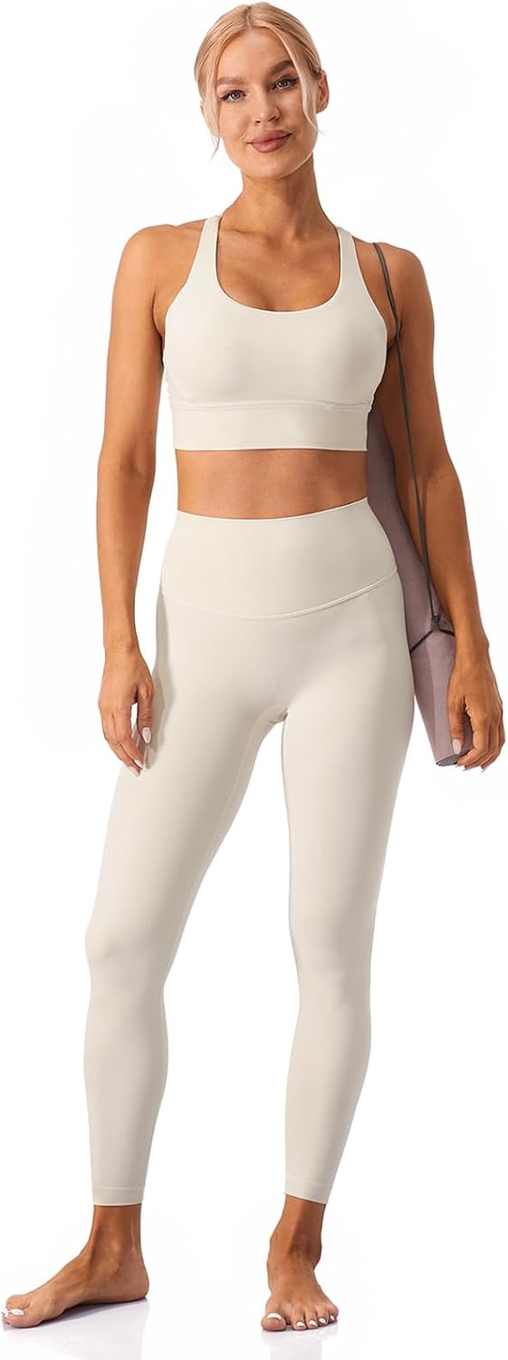 Lavento Women's All Day Soft Yoga Leggings 23"/ 25"/ 28" - No Front Seam Workout Active Legging for Woman - Image 3