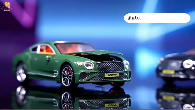 WISHKEY Bentley Continental GT Friction Power Toy Car Premium Look
