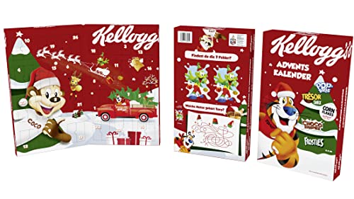 Kellogg´s Frühstücks-Adventskalender-Buch ROT Cover