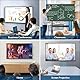 YIXZSWD Smartboard, 65 Zoll Interaktives Whiteboard 4K UHD Touchscreen, Android 13, 8+128 GB, für Klassenzimmer & Büro, WiFi, Bluetooth, HDMI, Kamera, Mikrofon inkl.Wandhalterung