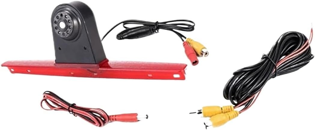 CCD Car Brake Light Reverse Camera Compatible with VW Transporter T5 2003-2015 LED Light Parking Rear View Camera