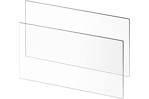 QWORK Clear Acrylic Sheets: Premium Crafting Essential for Limitless Creations