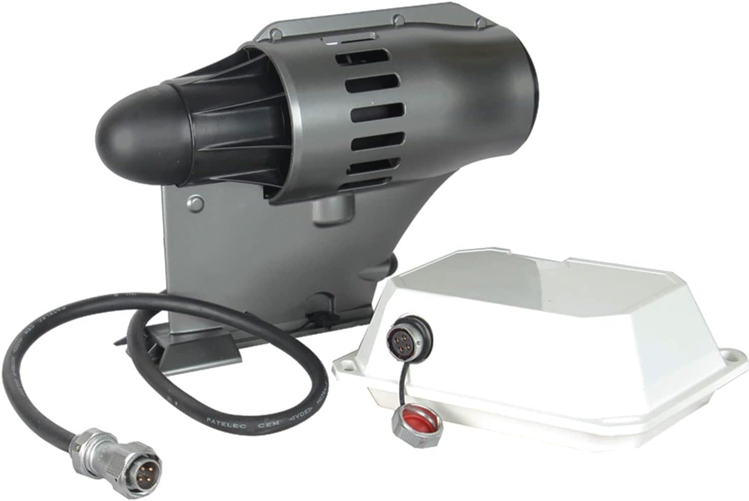 NOALED Aleta eléctrica con batería de 12V, Refuerzo subacuático eléctrico, Tabla de Surf, Buceo, Surf, Kayak, Piscina, Motor de hélice Booster