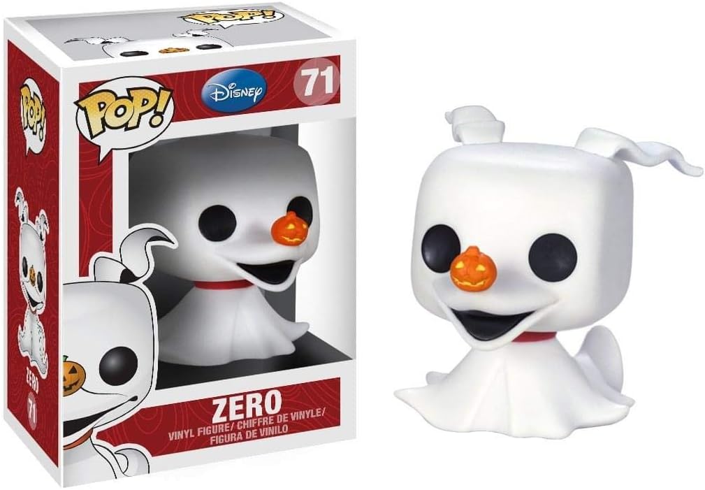 Funko Pop Disney The Nightmare Before Christmas - Zero - Disney: The Nightmare Before Christmas - Collectable Vinyl Figure - Gift Idea - Official Merchandise - Toys for Kids & Adults