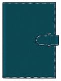 Pierre Belvedere Executive A5 Padded Hardcover Notebook, Refillable, Teal (7706640)