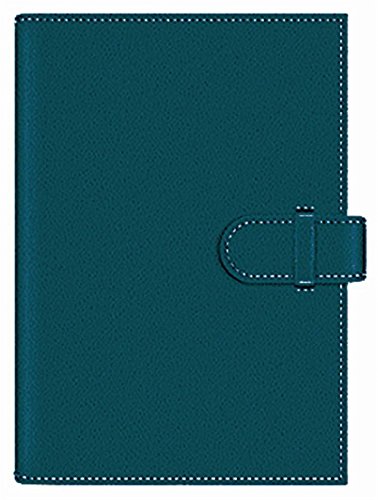 Pierre Belvedere Executive A5 Padded Hardcover Notebook, Refillable, Teal (7706640)