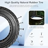 VOLOHAS 10 x 3 solid rubber tyres, 255 x 80 (80/65-6), solid tyres for Kukirin G3 Pro/G2 max/Kugoo M4 pro/Kaabo Wolf Warrior/Mantis 10/Dualtron Zero 10X electric scooter, non-slip, puncture-proof - Image 4