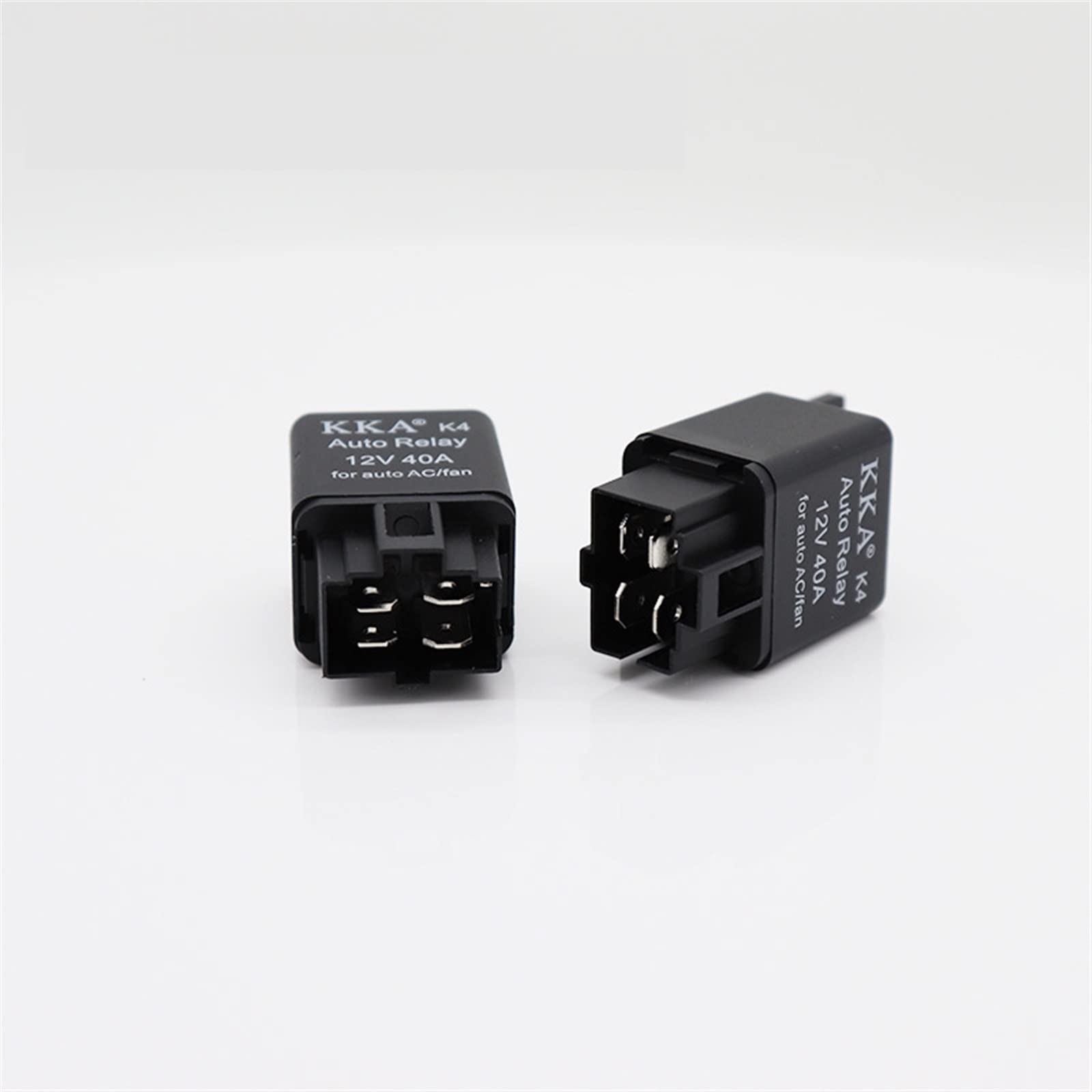 10 Uds relé de Coche Impermeable relé automotriz 40A 12V/24V Terminal de Cobre relé automático for Piezas de reparación de Aire Acondicionado (Size : 24V)