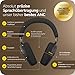 Jabra Evolve3 85 Over-Ear Bluetooth Headset kabellos mit Mikrofon für Büro, USB-C, KI-Sprachanruf, Adaptive Aktive Geräuschunterdrückung, 25h Akku, MS Teams Zertifiziert, Schwarz