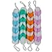 Eslite Exfoliating Loofah Back Scrubber for Shower,Wonderful Colors(4- Counts)