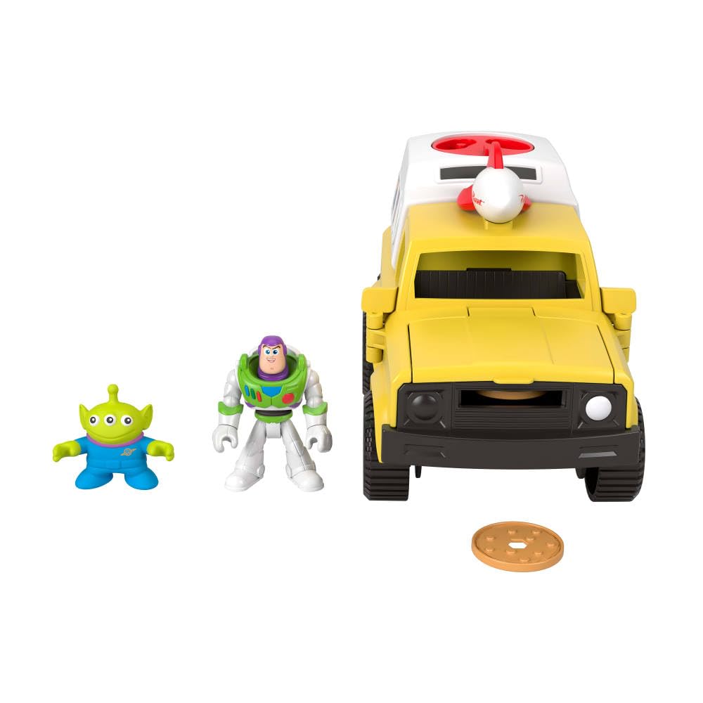 Fisher-Price Imaginext Toy Story Pizza Planet Truck con Buzz Lightyear Alien Playset