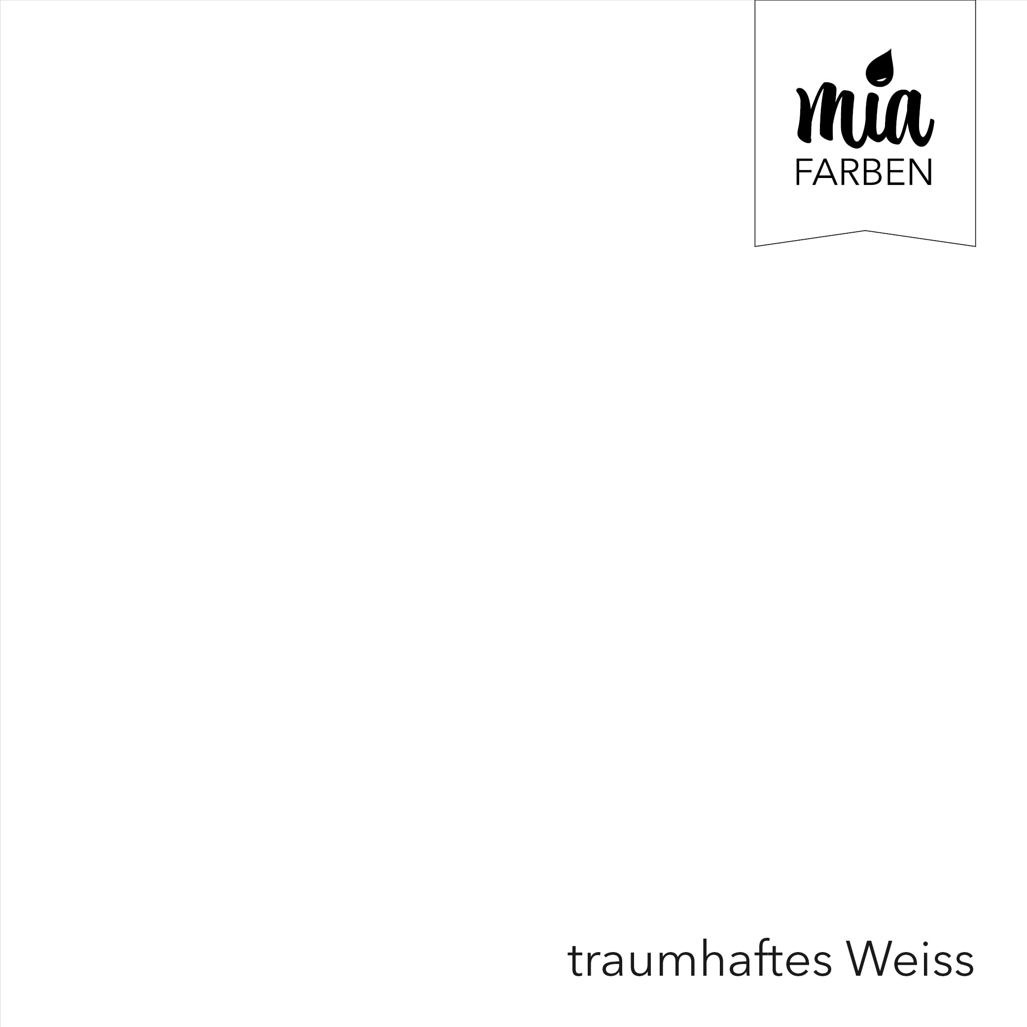 Buntlack ohne schleifen 750ml, Möbelfarbe, Möbellack für Holz, Metall, Kunststoff (Traumhaftes Weiss)