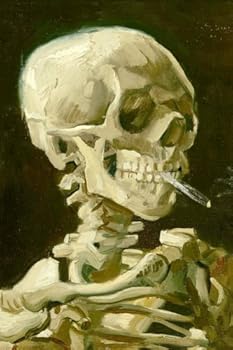 Paperback Vincent Van Gogh Skeleton Journal: 160 Page Lined Journal/Notebook Book