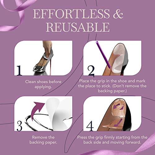 Reusable Heel Inserts For Women And Men [Extra Soft Heel Protectors] Add Comfort And Extra Volume For Loose Shoes, Self-Adhesive And Shock Absorbing Heel Pads #TOP5