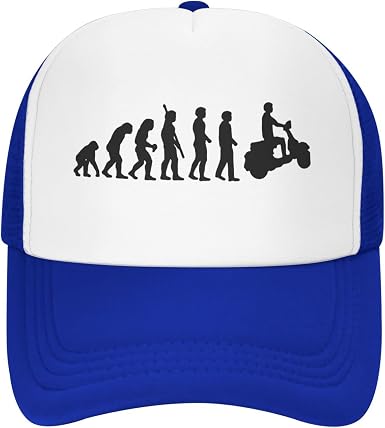 Evolution Biker Trucker Hat Mesh Cap 