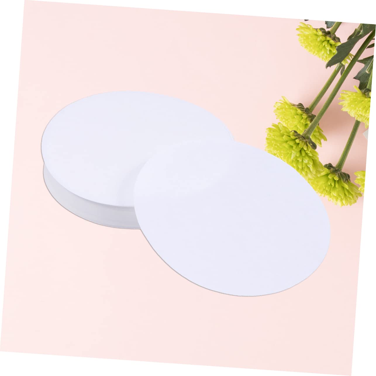 Gatuida 200pcs Filter Paper Qualitative Medium Flow Rate 9cm Diameter Lab Educational Use