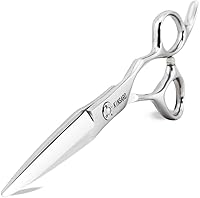 KINSARO 6 Inch Professional Hair Cutting Scissors 440C Steel Shears Razor Sharp for Barber Hairdresser Home Use