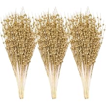 Joiedomi 24 Pcs Christmas Tree Berry Stem Gold, Decorative Bead Sticks, Glittery Twigs, Picks, Branches for Christmas Tree, Small Vase, Holiday, Wedding, Party 17 Inches, Gold