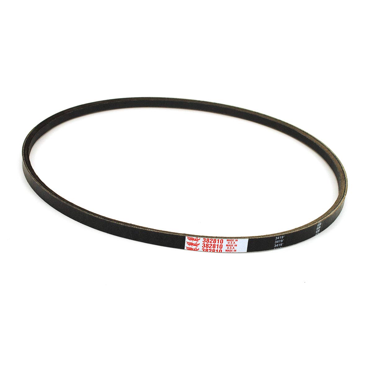 Grasshopper Lawn Mower MaxLife Belt, Designed to Specific Material, Dimensions, Shape, Construction and Pliability Standards That Ensure Superior Performance and Long Life, OEM Replacement Part 382810