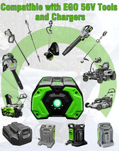 Image of HOCHSTERN 7.5Ah Replacement for EGO 56V Battery Compatible with EGO 56 Volt Lithium-Ion Battery Power Tools 1Pack