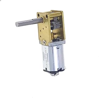 Xuulan Xianglaa-Motor Slow Rotating Tiny Geared Motor, DC3-6V Electronic Door Locks Smart Cars Robot Models Worm Gear N20 Motor