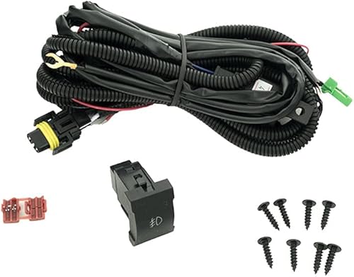 Miniatura 7 de Conjunto de luces antiniebla compatible con Hyundai Accent 2012-2016 Lámparas antiniebla con biseles y juego de montaje L & R Side