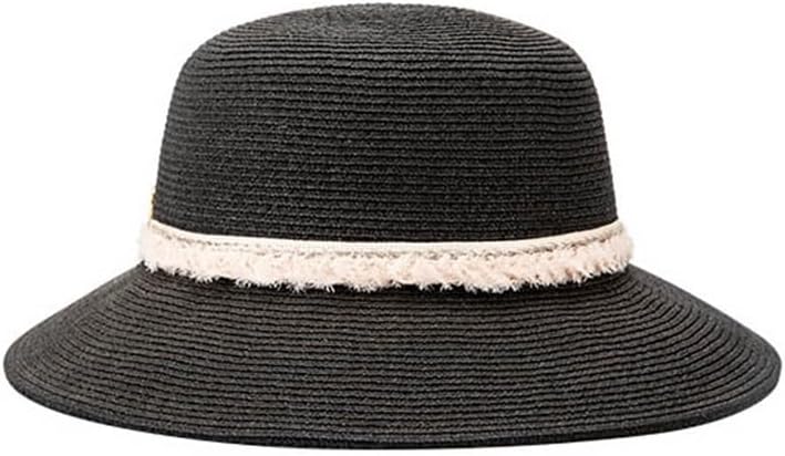 Beach Hat Round Top Sun Leisure Seaside Hundred with Female