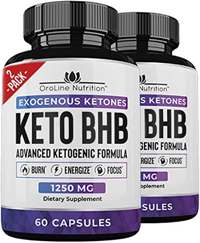 Keto Pills - [2 Pack | 120 Capsules] Advanced Keto Burn Diet Pills