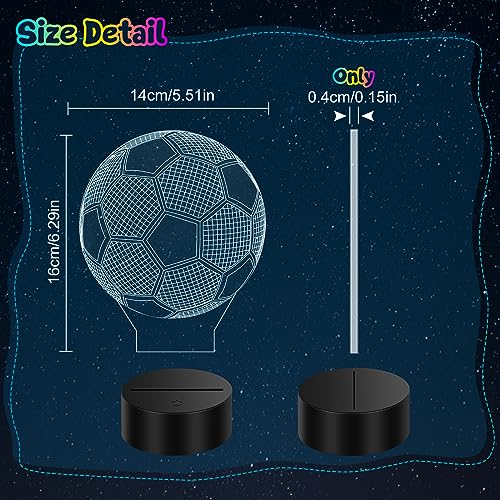 image for Linkax Soccer Gifts for Teens Boys Girls, School Supplies Soccer Ball 