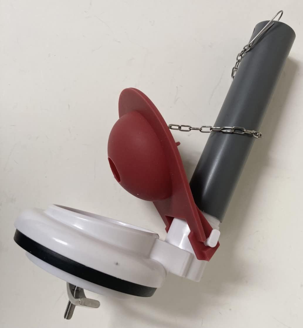 NuFlush 3.25 inch Flapper Valve Assembly, For one piece toilets. Includes adjustable overflow tube. Put more water in your toilet