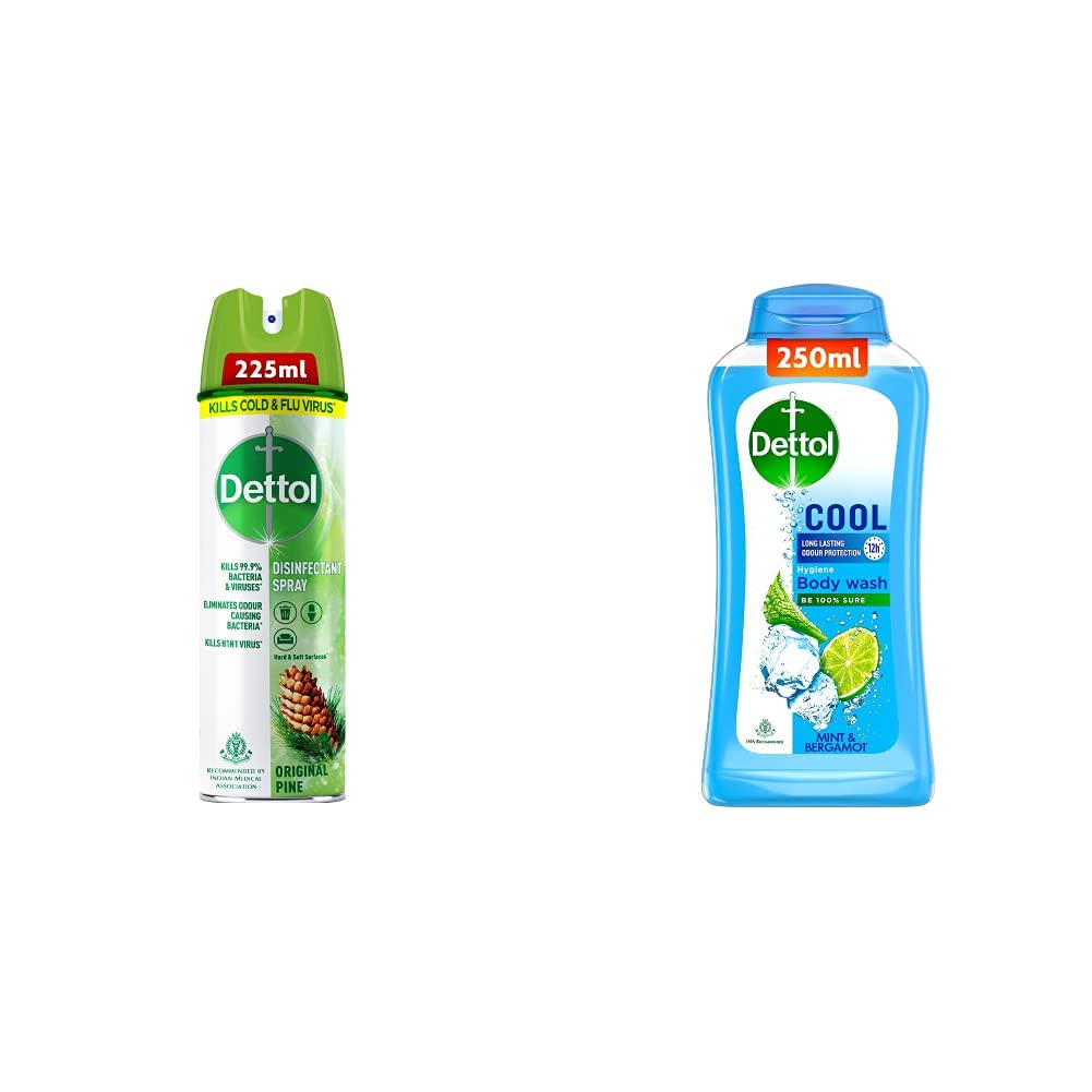 Dettol Disinfectant Spray Sanitizer for Germ Protection on Hard & Soft