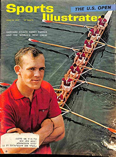 Sports Illustrated June 28 1965 Harry Parker/Harvard Crew on Cover, Gary Player/US Open, Ferraris Win Le Mans, Fenway Park/Boston Red Sox