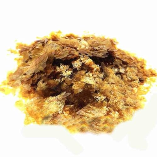 crigema - Gomme-laque naturelle en flocons - 300 g - Emballé dans un sac avec fermeture éclair refermable (naturel)