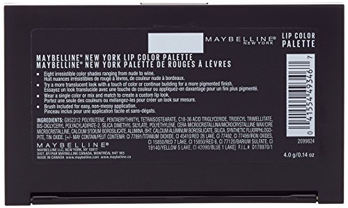 Maybelline-Lip-Studio-Lip-Color-Palette-014-oz Maybelline Lip Studio Lip Color Palette, 0.14 oz.