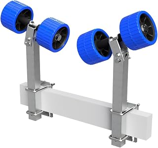 SUPROD 2 Veces Rodillos pendulares Rolls Remolque de Barco EVA RKSRLB-2X2-EVA, Ø 120 mm