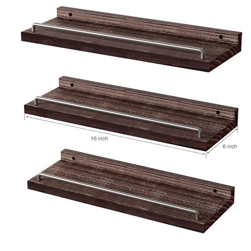 Floating-Shelves-Bathroom-Decor-Shelves-Over-Toilet-Farmhouse-Wall-Shelves-for-Living-Room-Bedroom-Picture-Frames-Plants-Kitchen-Set-of-3-Walnut-Brown Floating Shelves Bathroom Decor Shelves Over Toilet Farmhouse Wall Shelves for Living Room Bedroom Picture Frames Plants Kitchen Set of 3 Walnut Brown