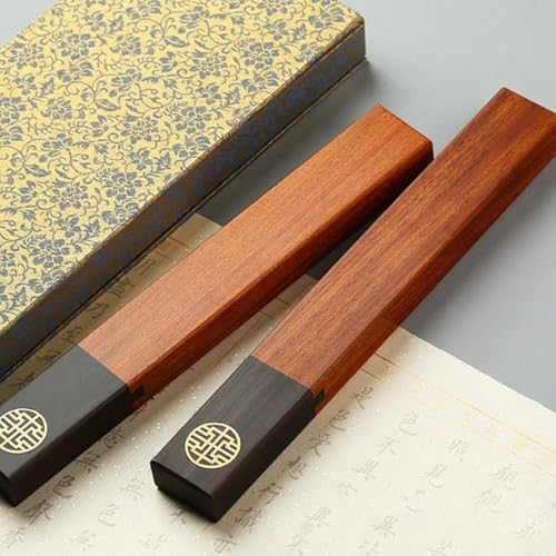 黒色の書道用具 、文鎮、本真珠装飾、黒檀 筆置文鎮 黒檀 大 - 書道用品、墨、墨液、紙、筆を卸価格でご提供