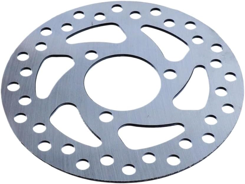 2 個電動スクーターサイクリングディスクブレーキローター 120 ミリメートル 3 穴ブレーキローターネジ付き取り付け穴間隔 42