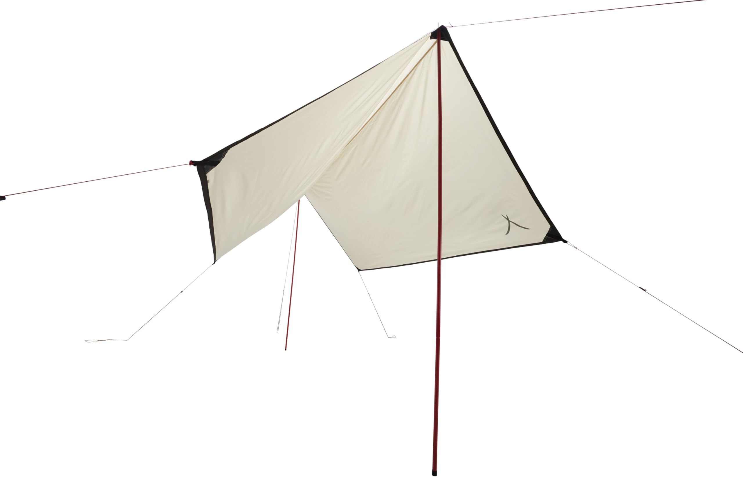 GRAND CANYON Zuni 3, 3 x 3 m, multifunctioneel tarp/zonnezeil incl. stangen, tentzeil, waterdicht, UV50 bescherming, bivakje, camping, outdoor, tuin