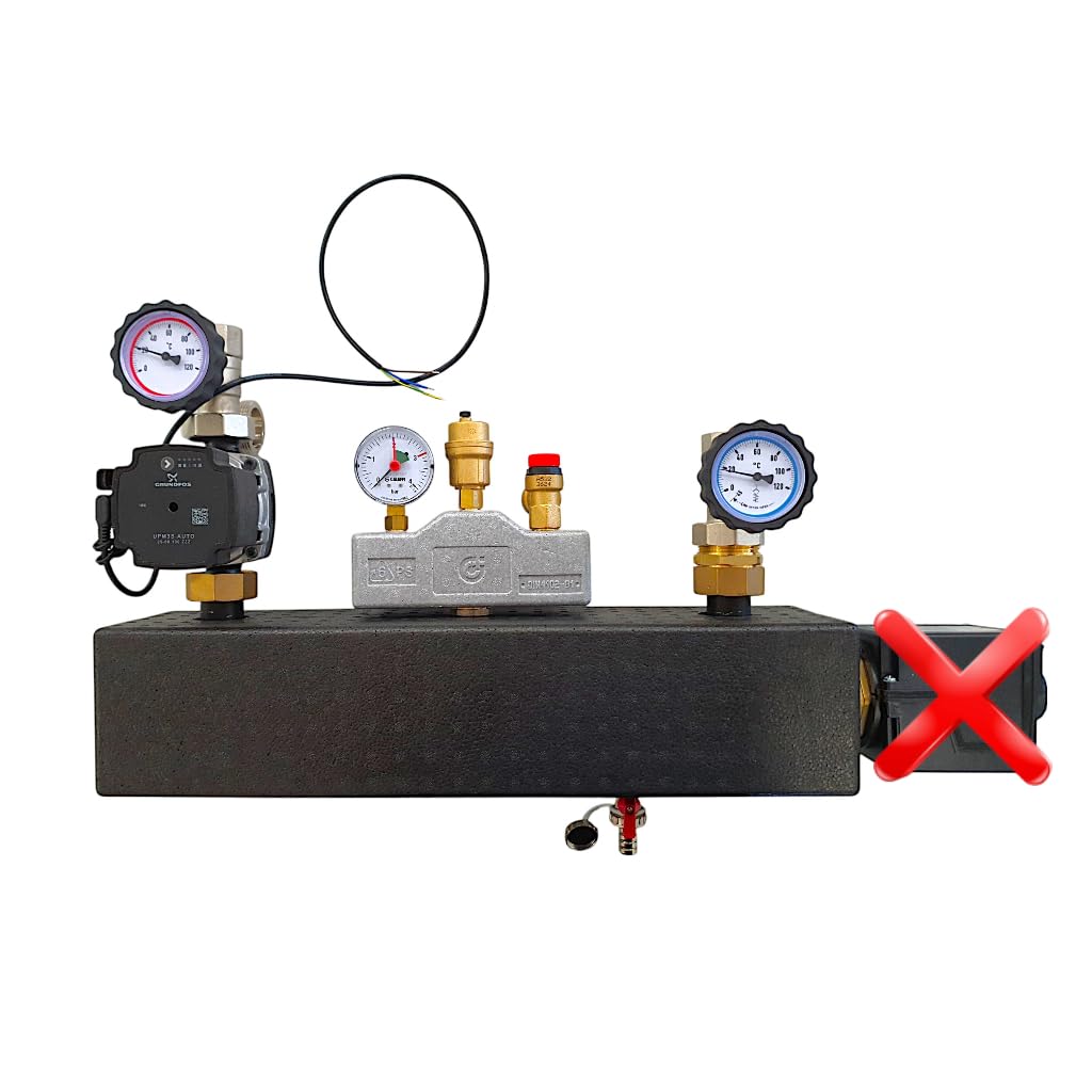 Heizmodul HZMOD-860 mit Pumpe Durchlauferhitzer Heizstab PV-Wärme Rücklaufanhebung Zusatzheizung
