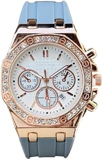 Men's Watch New Wheels Rolling Creative Fashion Che Youhui League Fans Butterfly Double Snap Gift Wristwatch -Gray