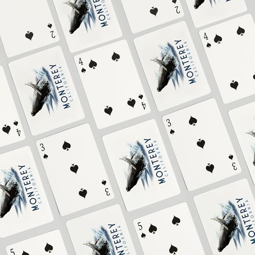 Lantern Press Baraja Poker 52 Cartas Ballena Jorobada miniatura 4