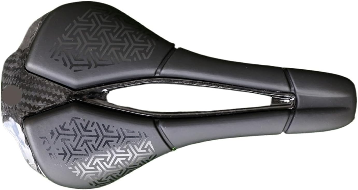 Full Carbon 3D Printed Bike Saddle 250mm*140MM 115g 7 * 9mm Carbon 3D Printed Bicycle Seat MTB Gravel Road Parts