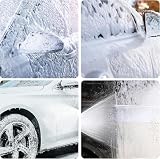 DANCINGBOAR Snow Foam Lance do myjki ciśnieniowej serii K K2, K3, K4, K5, K6, K7, 1 l, regulowany dozownik mydła, działo z pianki śnieżnej, do mycia samochodu i czyszczenia
