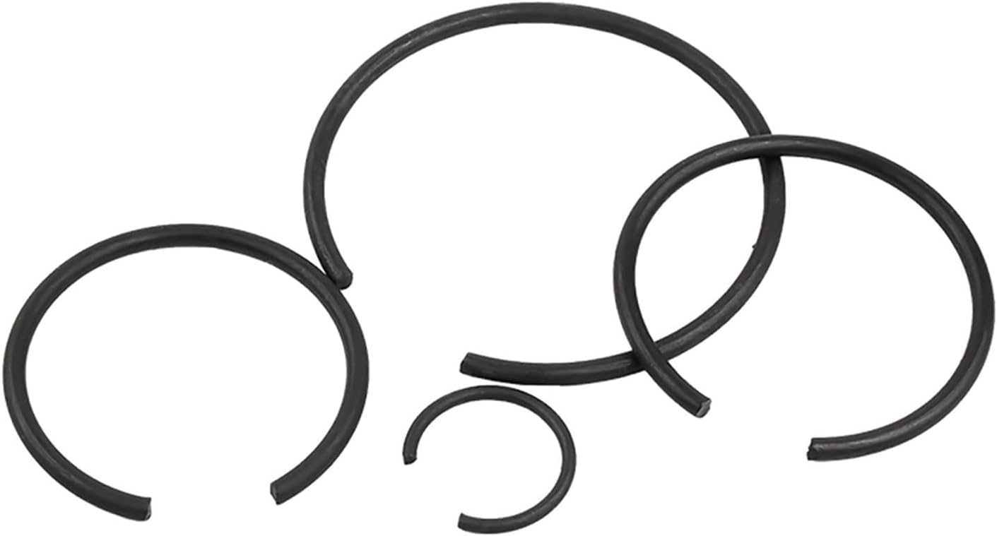 C-Clip Circlips Steel Wire Retaining Ring for 70 Manganese Steel Hole/Elastic Snap Ring for C-Type Hole/Bearing Snap Ring Stop Ring(18mm 50pcs)