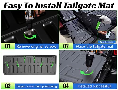 AAGDD Truck Bed Liner & Tailgate Liner for Ram 1500/1500 RHO 2019-2026 Short Bed (5.7ft,67.4in),Truck Bed Mat Accessories,Heavy Duty Rubber Bed Mat (Not for RamBox/Classic)