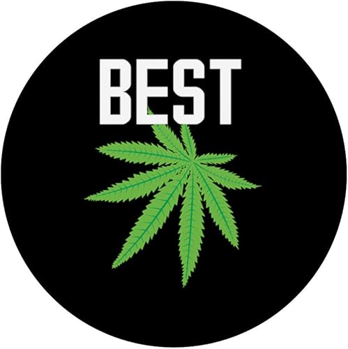 Miniatura 3 de Best BUD Weed Marihuana Leaf Pot Smoking PopSockets - Soporte para teléfonos y tabletas