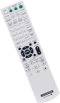 VINABTY RM-ADU003 Replacement Remote Control Compatible with Sony DVD Home Theatre System RMADU003 remote DAVDX315 DAV-DX155 DAV-DX255 DAV-DX315 SS-WS52 DAV-DZ120 HCD-DX155 HCD-DX315 DAVDX255