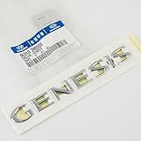 Genuine OEM Hyundai Genesis Name Trunk Emblem for 2009-2014, 86310-3M000
