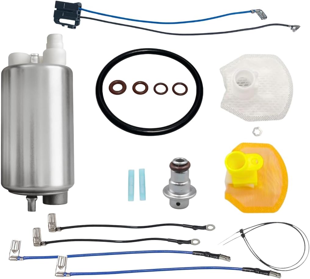 Fuel Pump Compatible with Honda CRF250L CBR500R NC700X NC700XD CB500F CB500X CBR650F CTX700 NC750X NM4 2012–2020 Repalces 16700-MJP-G51 16700-KZZ-901 16700-MJW-J01 16700-MKA-D81
